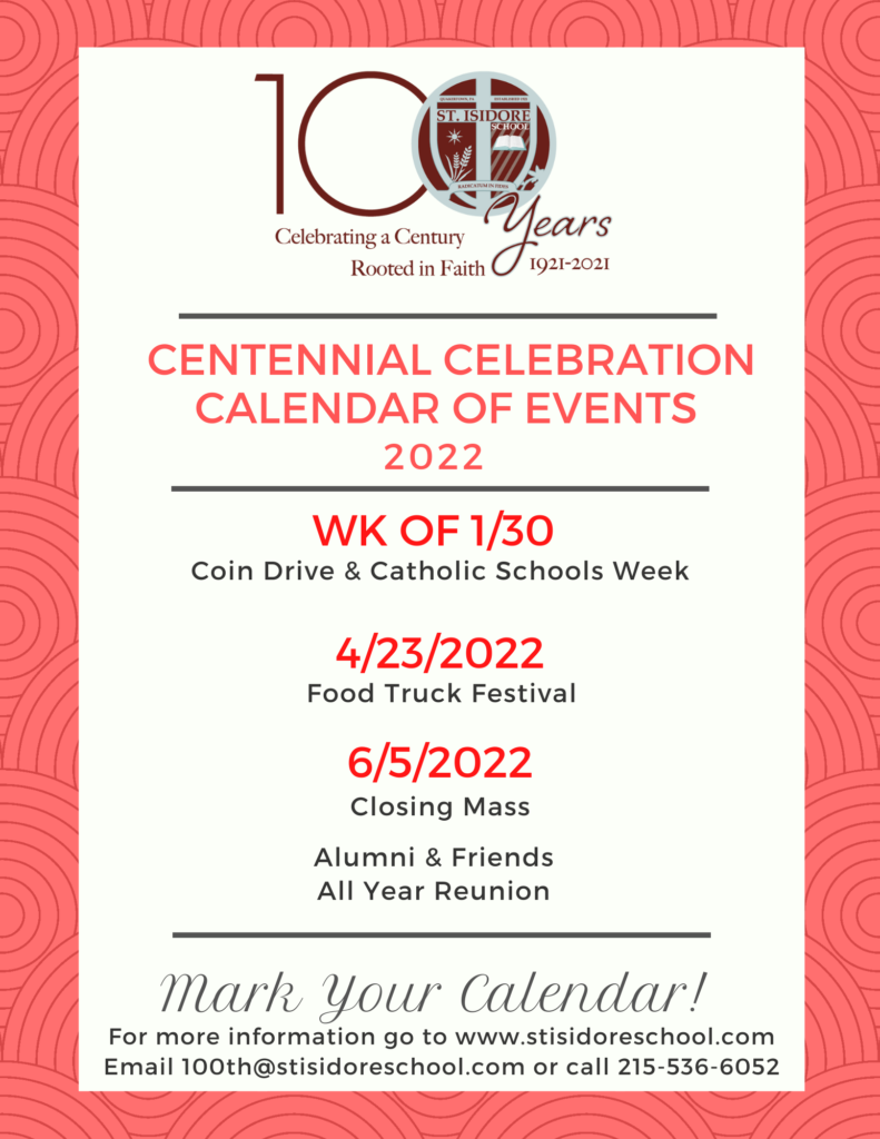 Centennial Celebration St. Isidore School